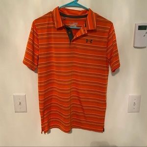 Under Armour dry-fit athletic collared golf polo shirt